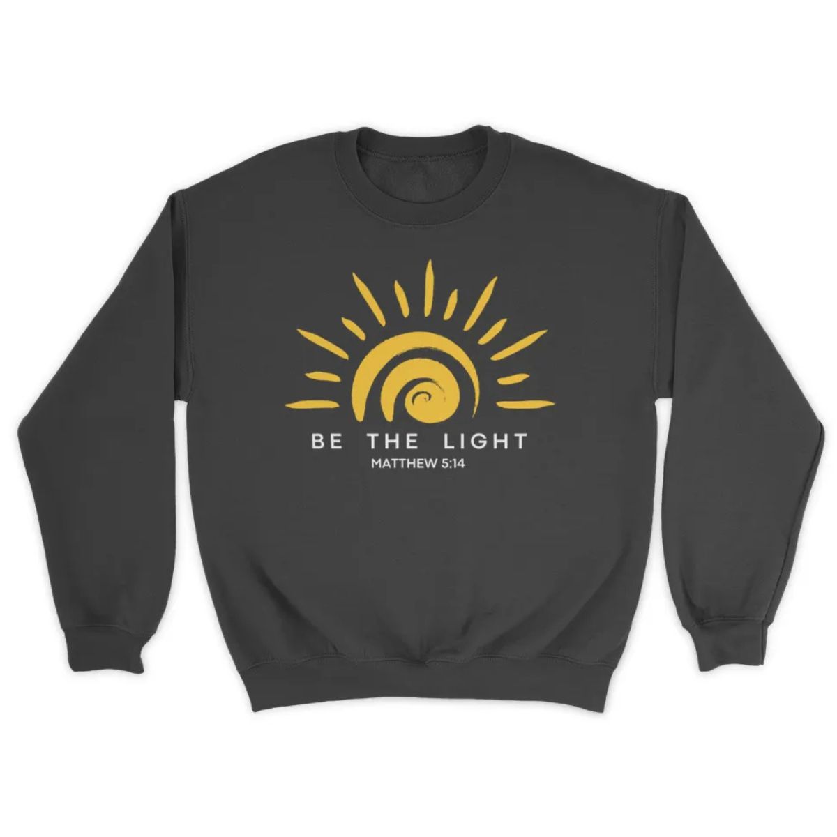 be the light sweatshirt